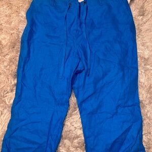 Linen Plus 18W Capris Pants
